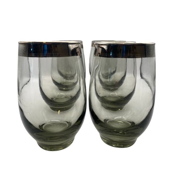 Vintage Libby Stellar 16oz Everyday Day Crystal Glassware Set (8) Original Box - Picture 2 of 9